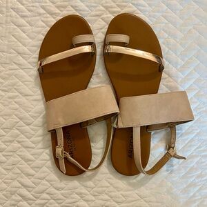 Light Pink/Rose Gold Sandals